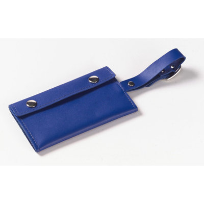 Clava Leather Wrap-Around Luggage Tag 
