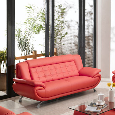 Tip Top Furniture Curve Leather Living Room Collection