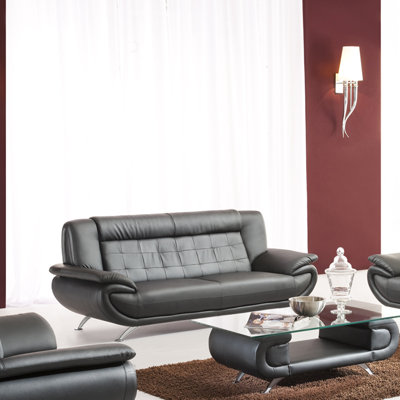 Tip Top Furniture Curve Leather Living Room Collection