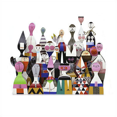 Vitra Vitra Design Museum - Wooden Dolls no. 3 by Alexander Girard