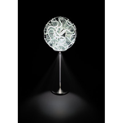 QisDesign Coral Table Lamp- With Reading Led Light