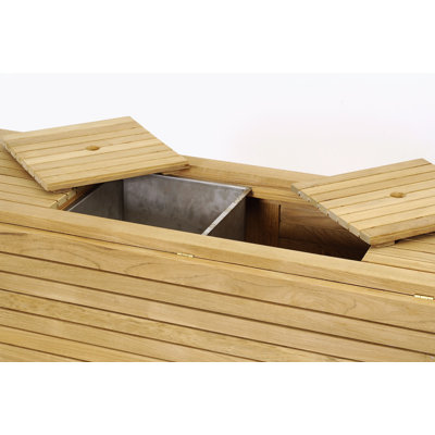 Les Jardins Teak Bacota Home Bar