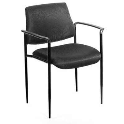 Boss Office Products Stackable Chair with Tapered Legs