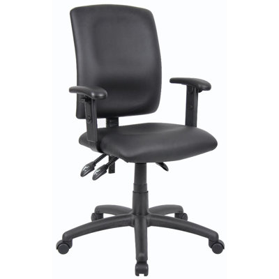 Boss Office Products Budget High-Back Task Chair without Arms