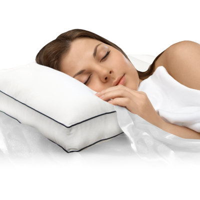 Sona Side Sleeper Pillow in White