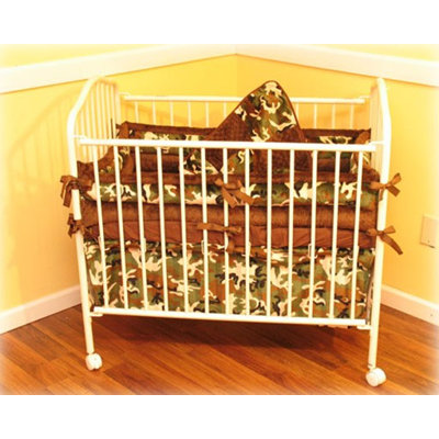 Ozark Mountain Kids Green Camou Crib Bedding Collection