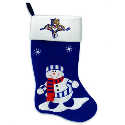 SC Sports NHL Snowman Felt Stocking