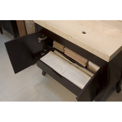 Madeli Sorrento 39" Bathroom Vanity Set in Espresso