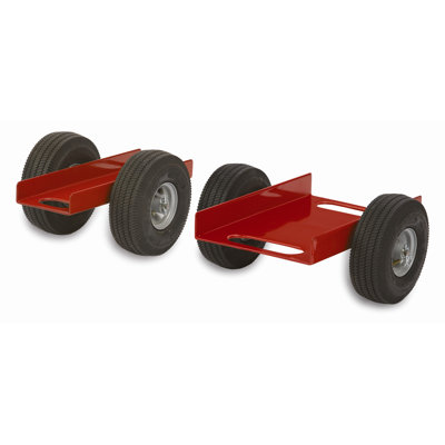 Raymond Products Heavy Duty Caddy Channel, Airless Wheels