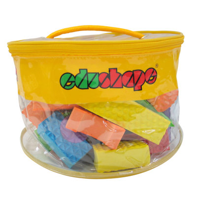 edushape Textured Toy Blocks Set