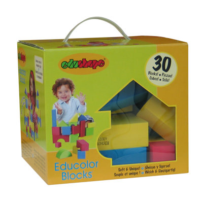 edushape Educolor Toy Blocks Set