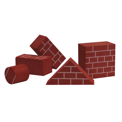 edushape Brick - Like  Toy Foam Blocks