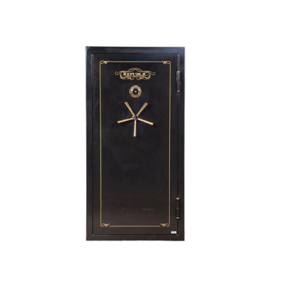 Hollon Safe Republic Series 1Hr Fireproof Dial Lock Gun Safe