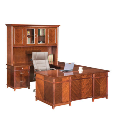 Absolute Office Cambridge U-Shaped Executive Desk with Return