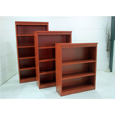 Winport Industries Winport Hubbard Heavy-Duty Bookcases, Cherry