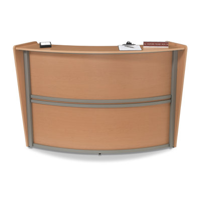 OFM Reception Furniture Single Unit Curved Station