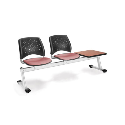 OFM Stars and Moon Three Chair Beam Seating with Table