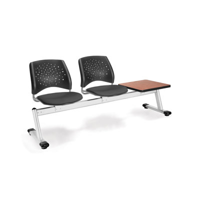 OFM Stars and Moon Three Chair Beam Seating with Table