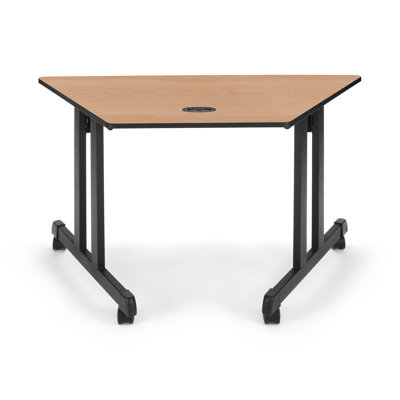 OFM Multi-Use Trapezoid Table