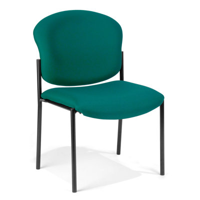 OFM Anti-bacterial / Anti-microbial Vinyl Armless Stacking Chair