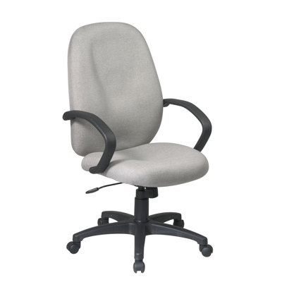 Office Star Products Mid-Back Executive Managerial Chair with Arms