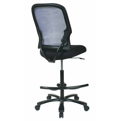 Office Star Products Height Adjustable Drafting Chair with Footring