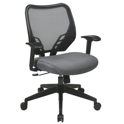 Office Star Products Space Seating VeraFlex Seat and Dark AirGrid Managerial Chair