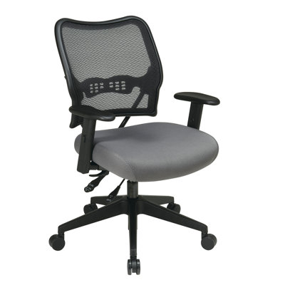 Office Star Products AirGrid Back and Fabric Seat Space Seating Deluxe Office Chair