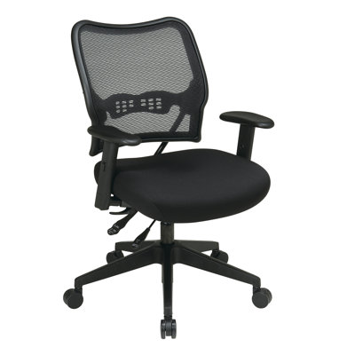 Office Star Products AirGrid Back and Fabric Seat Space Seating Deluxe Office Chair