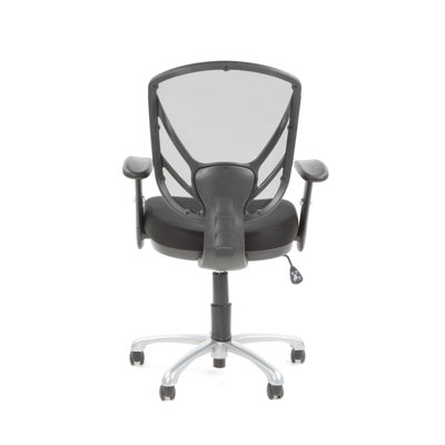 Office Star Products Screen Mid-Back Office Chair with Arms