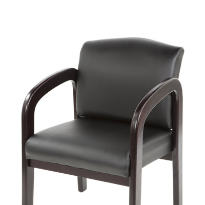 Office Star Products Mahogany Visitors Chair