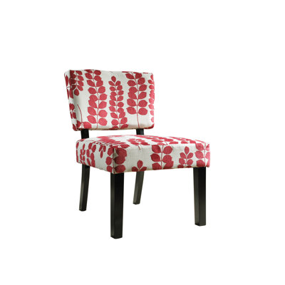 Powell Furniture Floral Oliver Fabric Slipper Chair