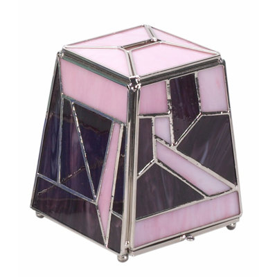 Israel Giftware Design Art Glass Tzedakah Box
