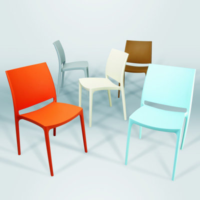 Compamia La Plaza Maya Stacking Dining Side Chair