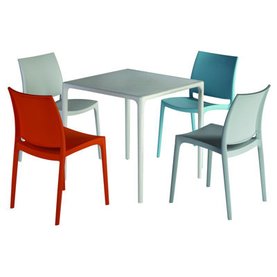 Compamia La Plaza Maya Stacking Dining Side Chair