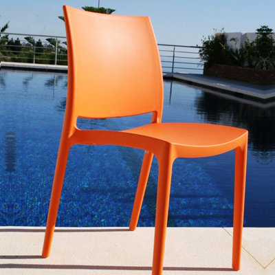 Compamia La Plaza Maya Stacking Dining Side Chair