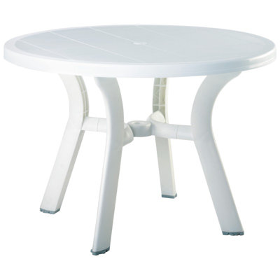 Compamia Truva Resin Round Dining Table
