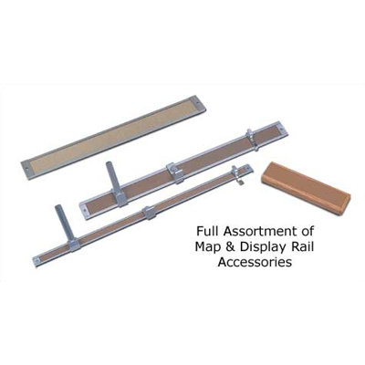 Marsh Map Rail Accessories - Map Rail End Plate - (Qty. 6)