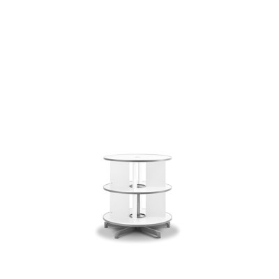 Empire Office Solutions Spin-N-File 2-Tier Rotary Binder Storage Carousel