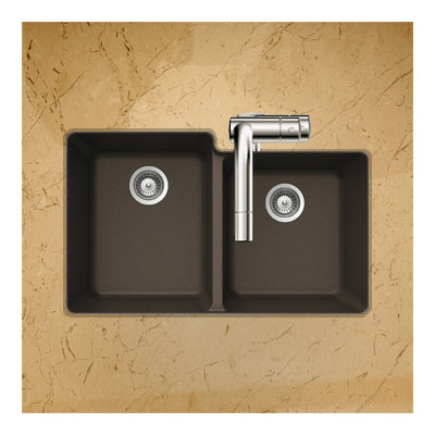 Alive Series Undermount 60/40 Double Bowl Sink