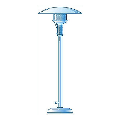 Sunglo Portable Natural Gas Patio Heater