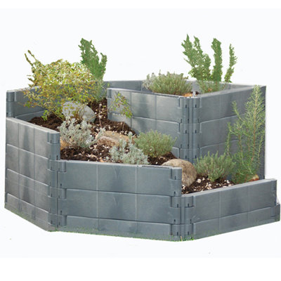 2-in-1 Herb Spiral Raised Bed
