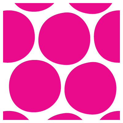 Avalisa Pattern - Big Dots Stretched Wall Art