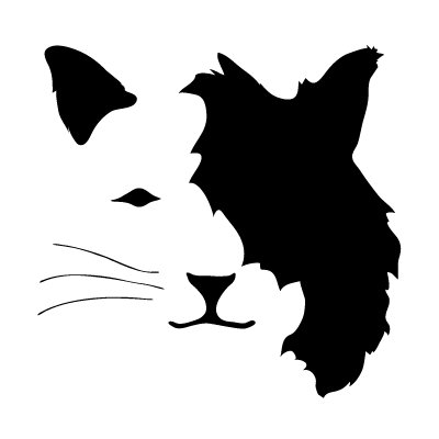 Avalisa Animal Face - Cat Stretched Wall Art