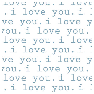 Avalisa Imagination - 'I Love You' Stretched Wall Art