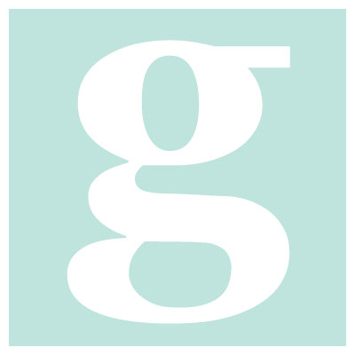 Avalisa Letter - Lower Case 'g' Stretched Wall Art