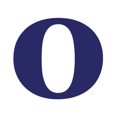 Avalisa Letter - Lower Case 'o' Stretched Wall Art
