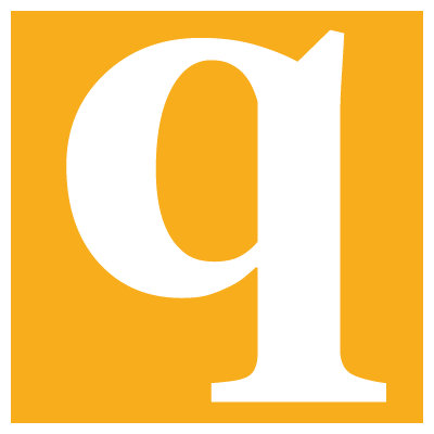 Avalisa Letter - Lower Case 'q' Stretched Wall Art