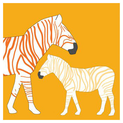 Avalisa Animal - Zebra Stretched Wall Art