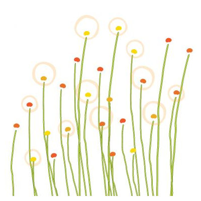 Avalisa Imagination - Dandelion Stretched Wall Art